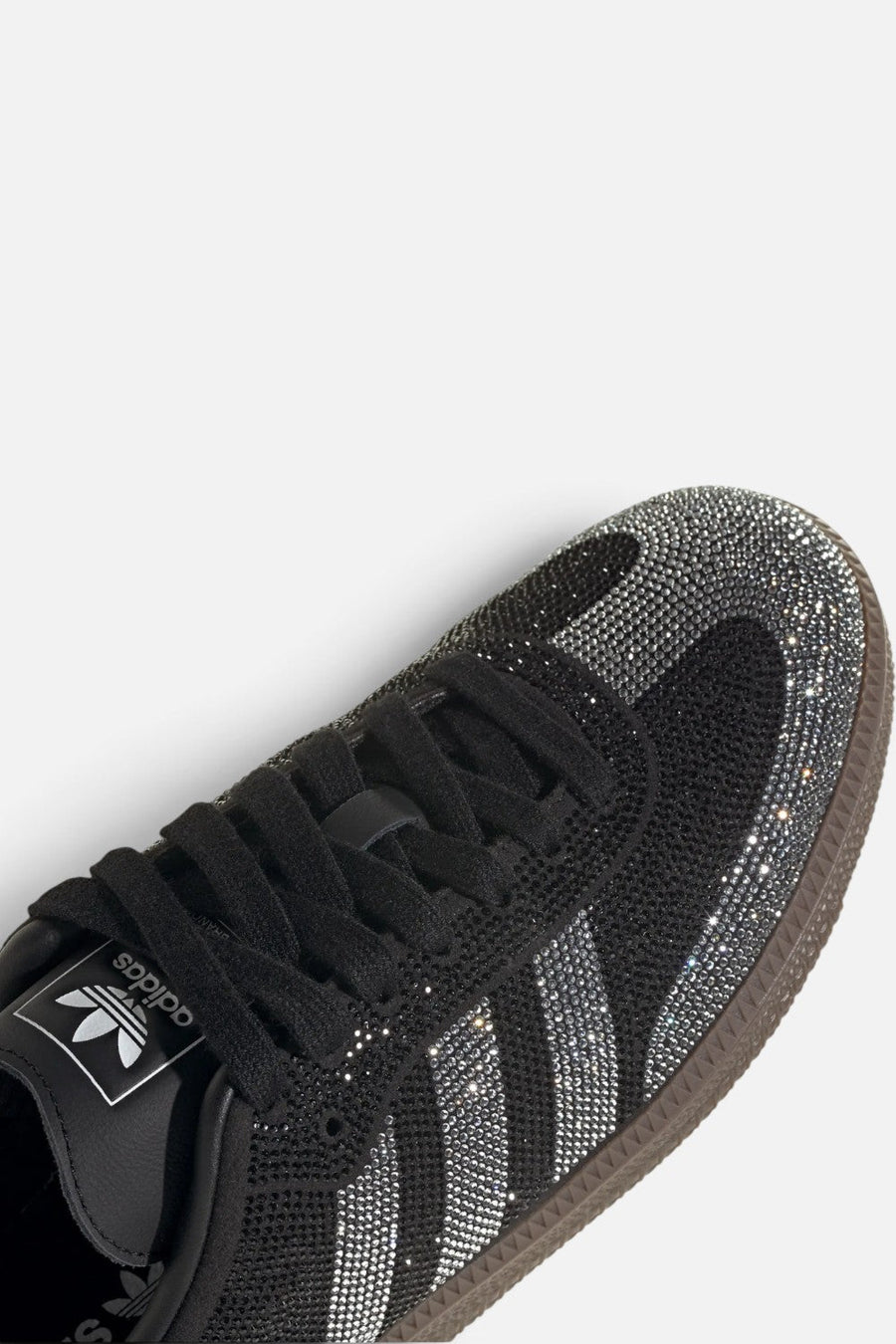Adidas Women's Samba OG Crystal Embellished Sneaker in Core Black & Core White – alternate