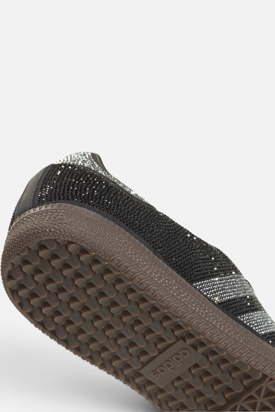 Adidas Women's Samba OG Crystal Embellished Sneaker in Core Black & Core White – alternate