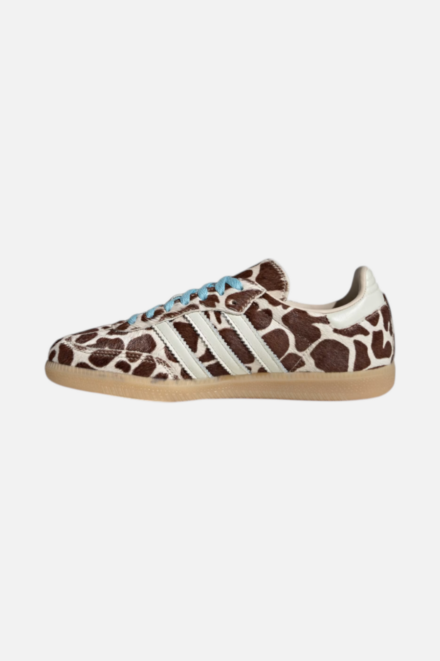 Adidas Women's Samba OG Sneaker in Crystal Linen & Ivory – detail