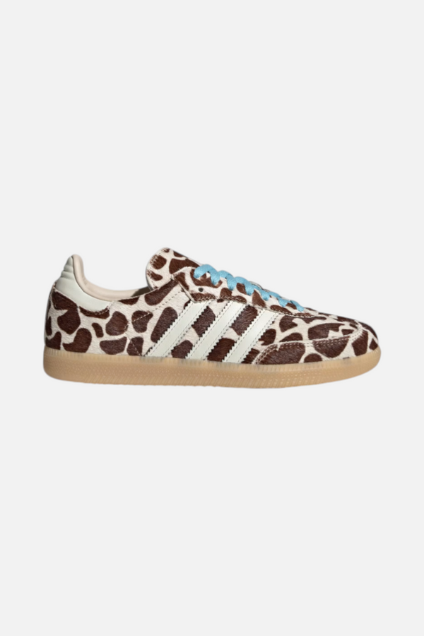 Adidas Women's Samba OG Sneaker in Crystal Linen & Ivory