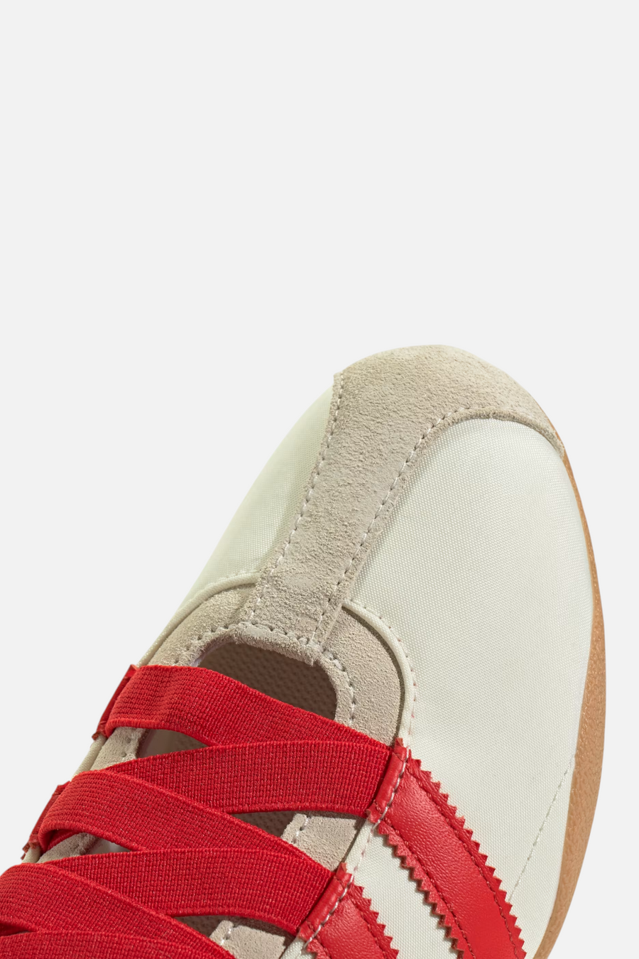 Adidas Women's Tokyo Mary Jane Sneakers in Cream White and Red – alternate