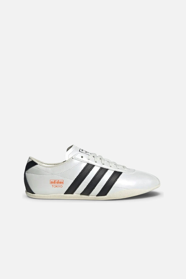 Adidas Women's Tokyo Shoes in Zero Metallic, Core Black, & Off White