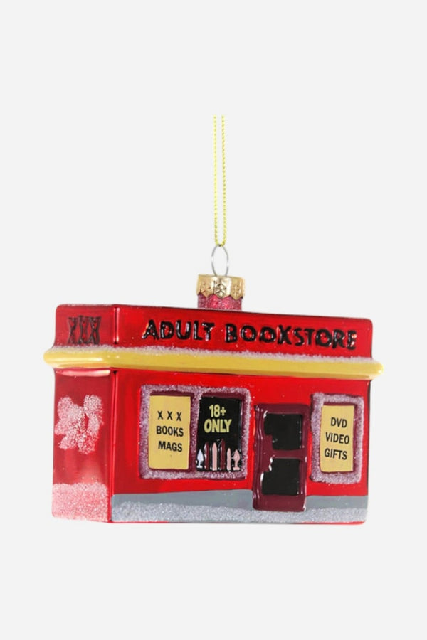 Adult Bookstore Ornament