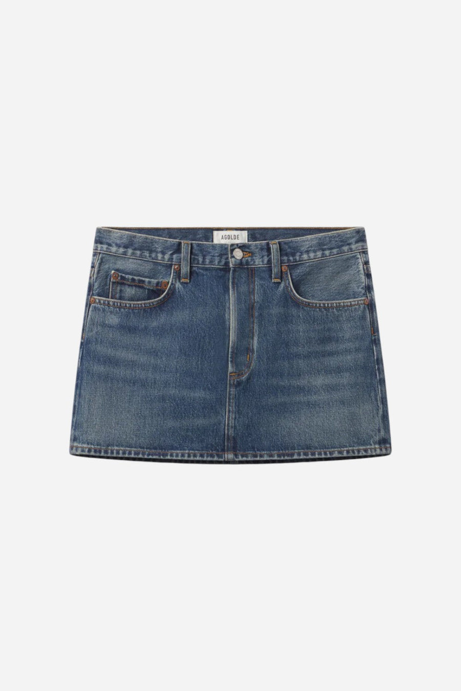Agolde Alek Mini in Dwell – alternate