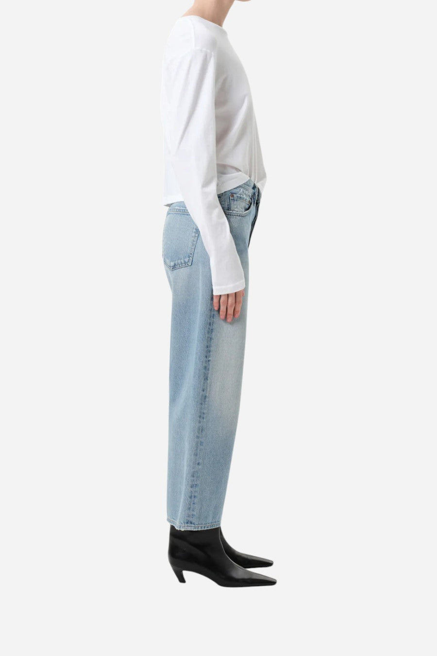 Agolde Arc Jean in Orten – side view