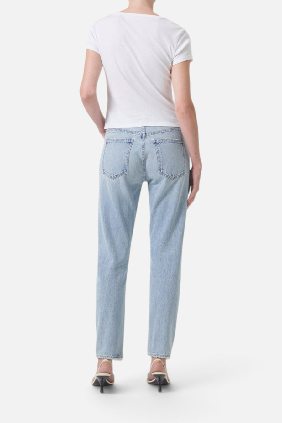 Agolde Austin Jeans in Lost – back view