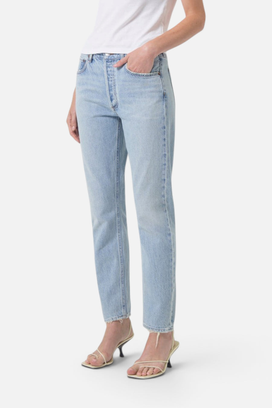 Agolde Austin Jeans in Lost – detail