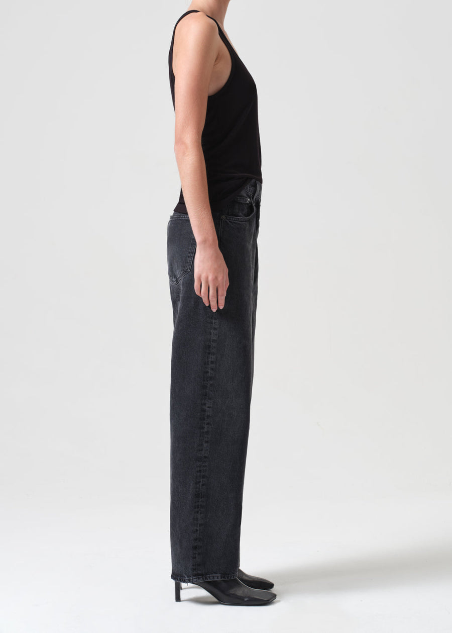 Agolde Criss Cross Upsized Jeans in Shambles – side view