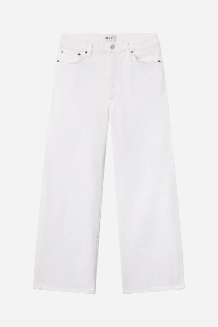 Agolde Harper Crop Jean in Sour Cream – alternate