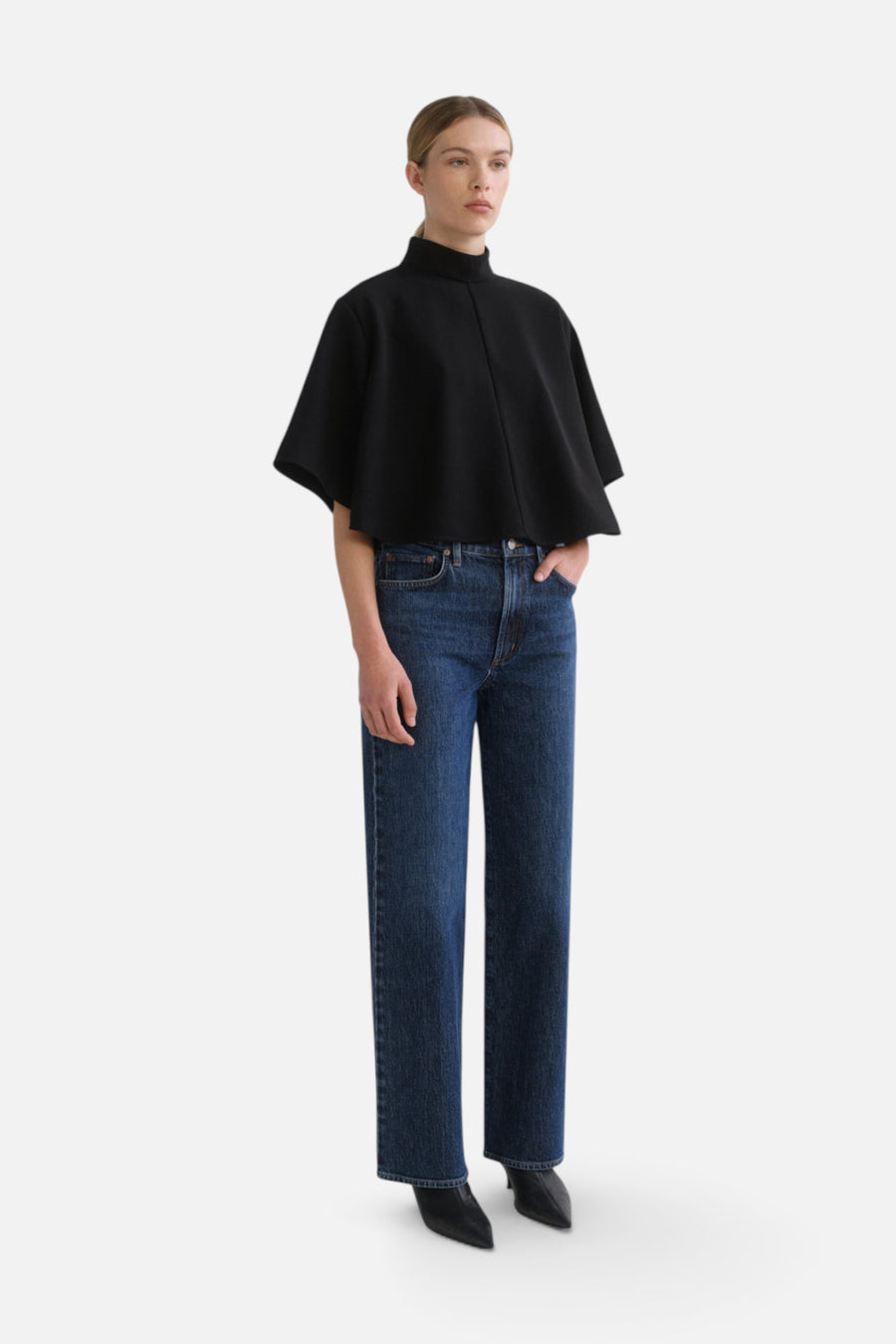 AGOLDE Harper Straight Jean in Echo – alternate