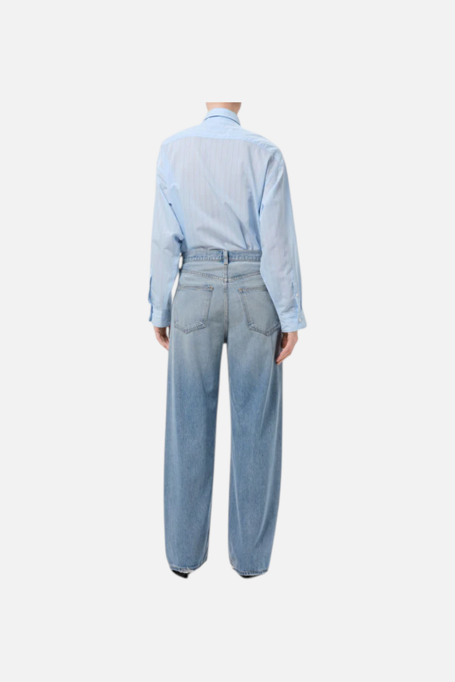 Agolde Low Curve Jean in Reset – back view
