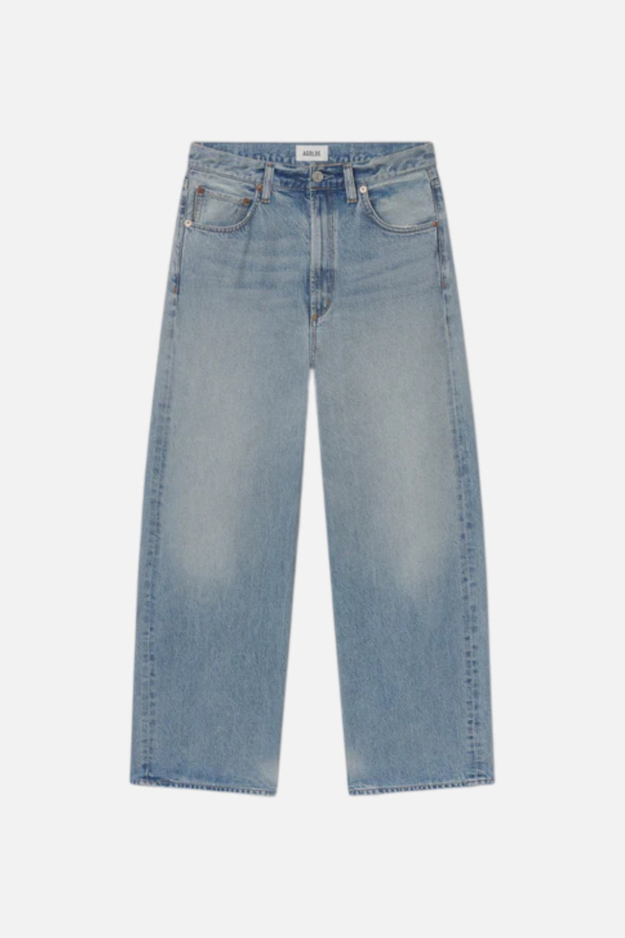 Agolde Low Curve Jean in Reset – front view