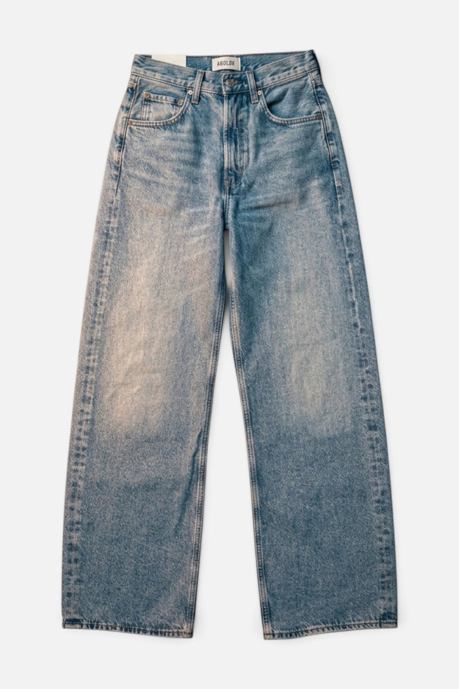 Agolde Low Curve Jean in Venture – back view