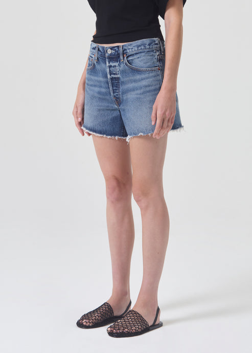 Agolde Parker Long Short in Ruin – detail