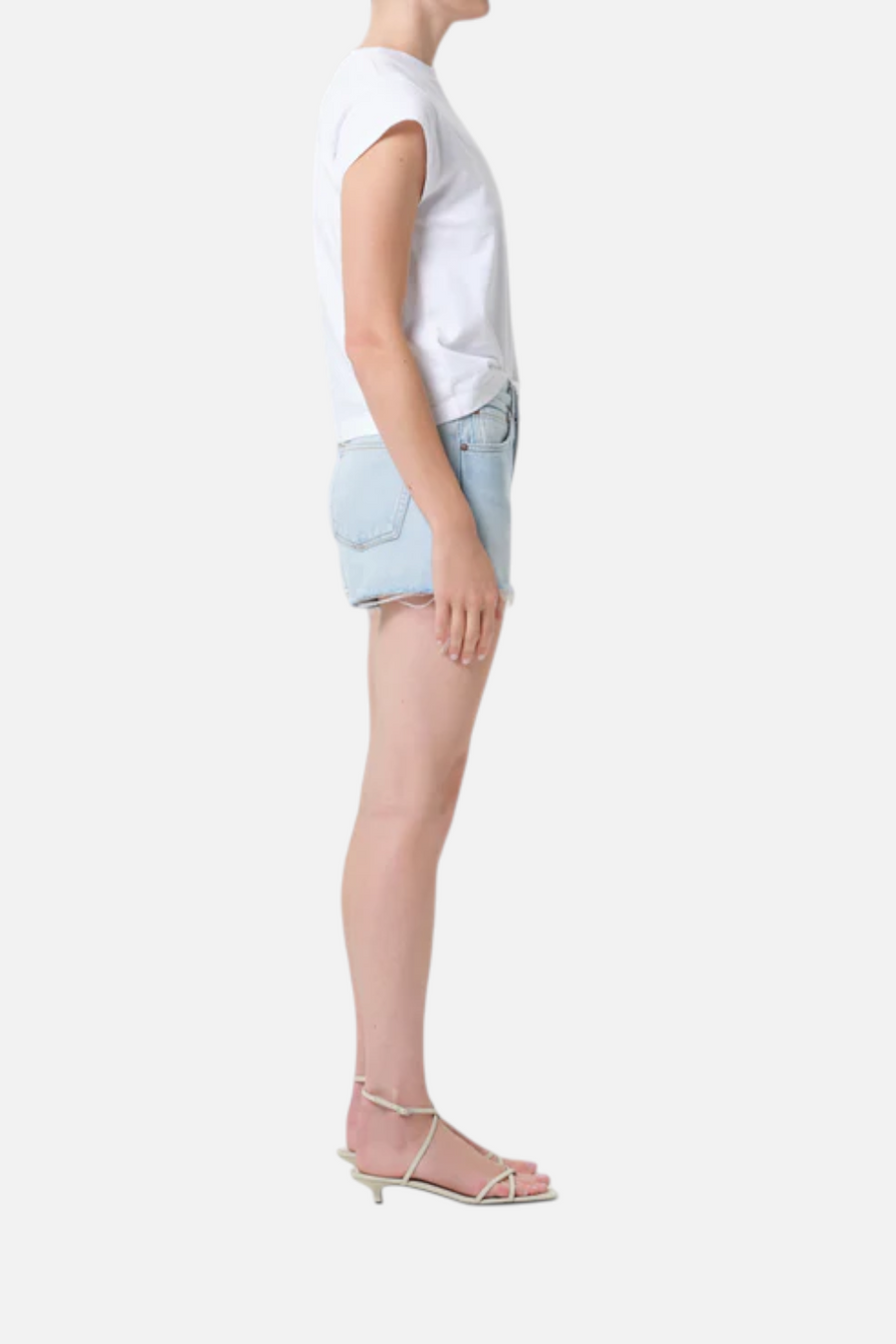 AGOLDE Parker Short in Comeback – back view