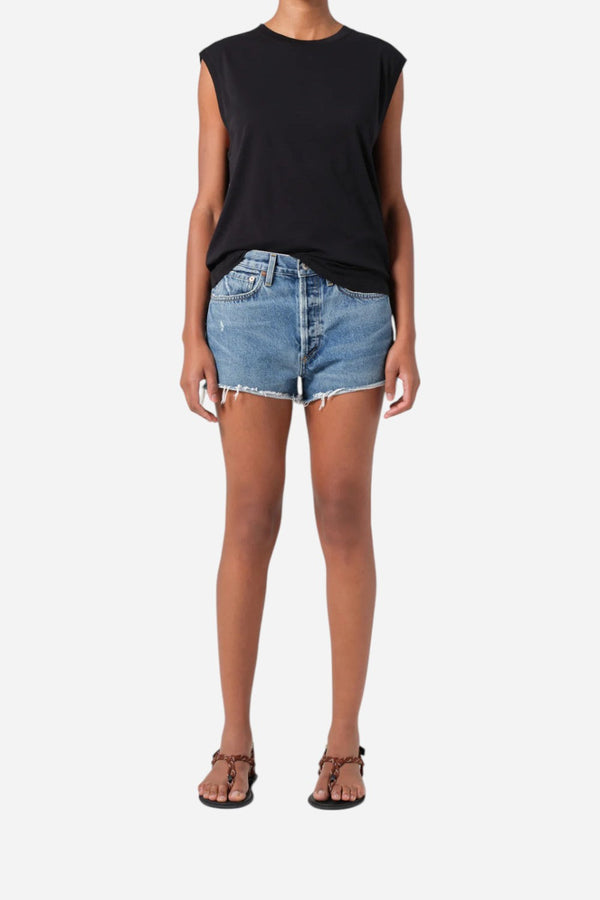 Agolde Parker Vintage Cut Off Short in Chorus