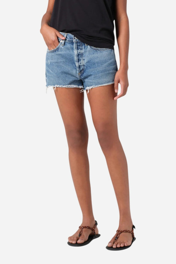 Agolde Parker Vintage Cut Off Short in Chorus