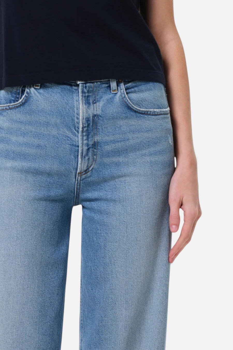 Agolde Ren Jean (Stretch) in Forum – flat lay