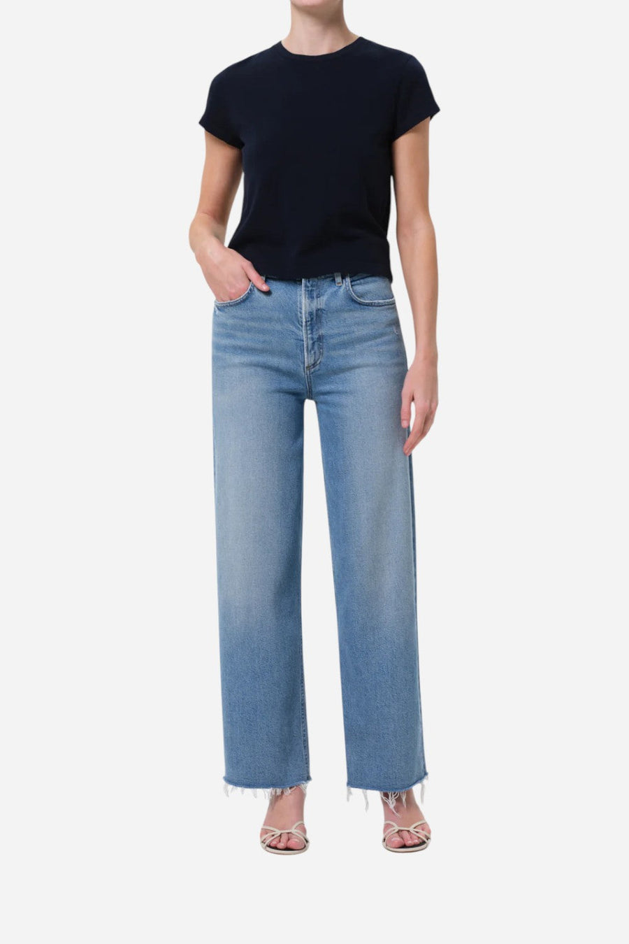 Agolde Ren Jean (Stretch) in Forum – front view