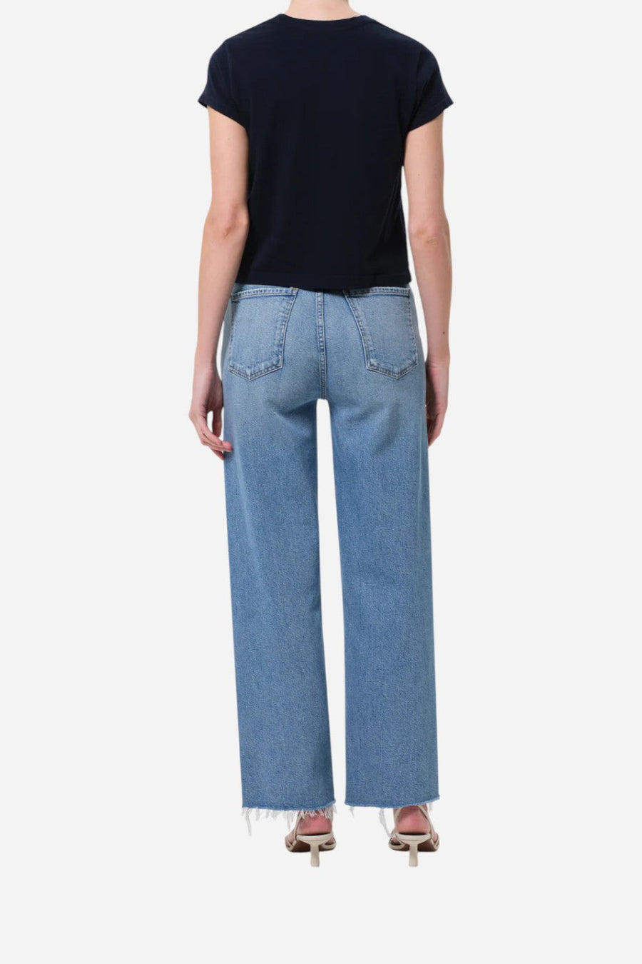Agolde Ren Jean (Stretch) in Forum – side view