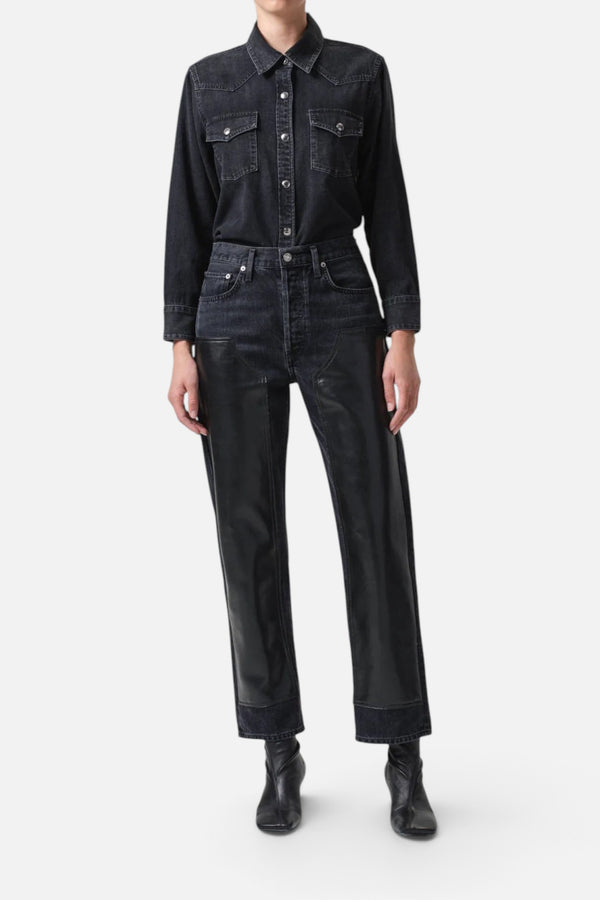 Agolde Ryder Jean in Ink Detox