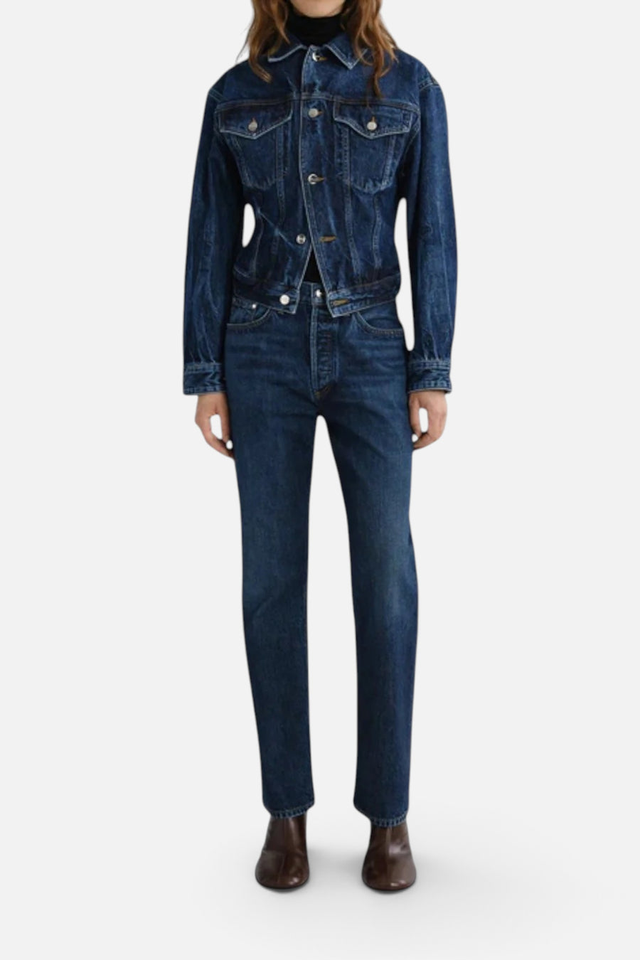Agolde Straight-Leg Lana Jean In Covell – front view