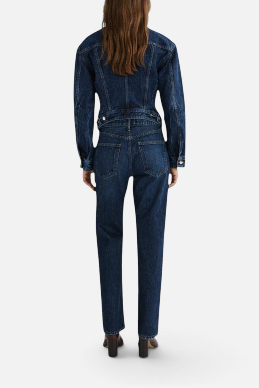 Agolde Straight-Leg Lana Jean In Covell – side view