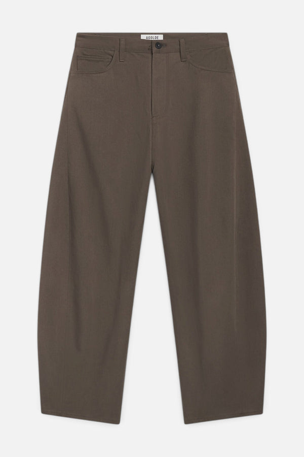 Agolde Women's Luna Trouser in Taupe
