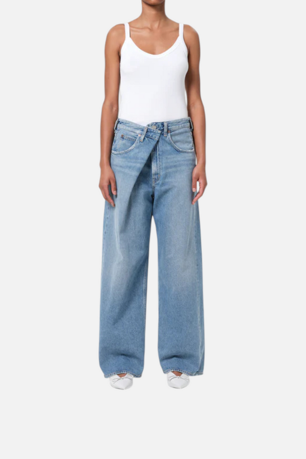 Agolde Women's Vana Fold Jean in Mantra