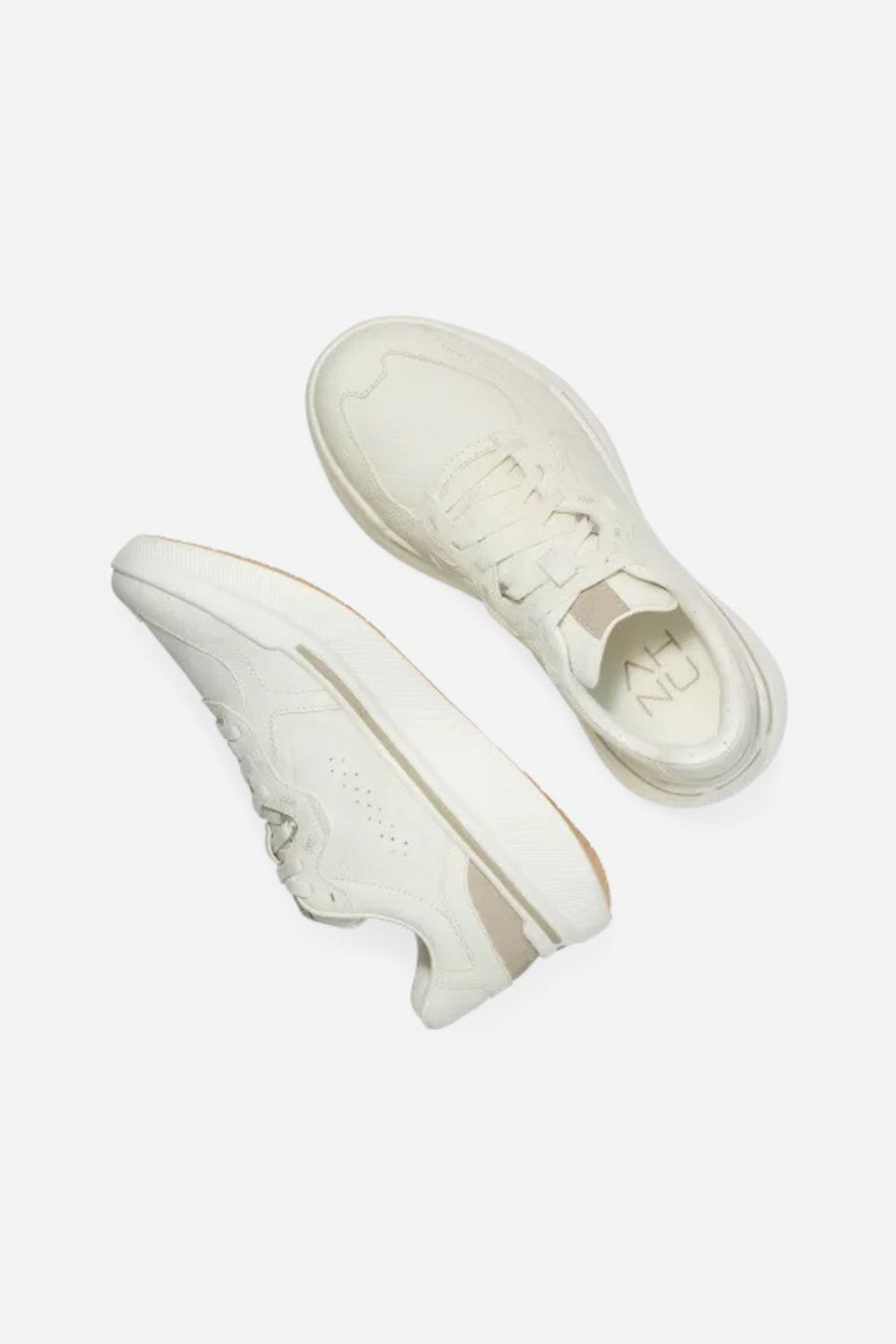 AHNU Unisex Sequence 1.1 Sport White/White – top view