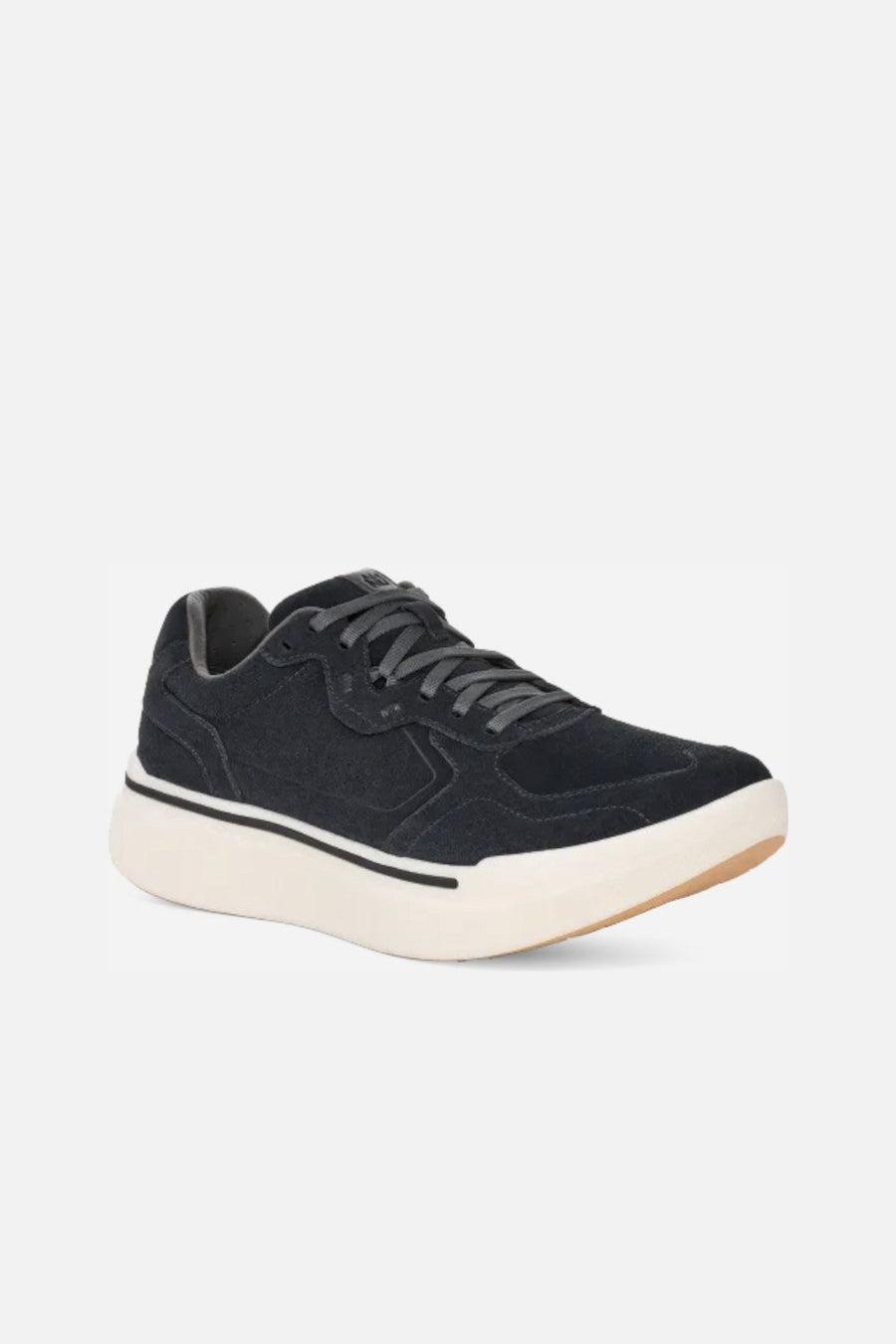 AHNU Women's Sequence 1.1 Suede in Black – three-quarter view