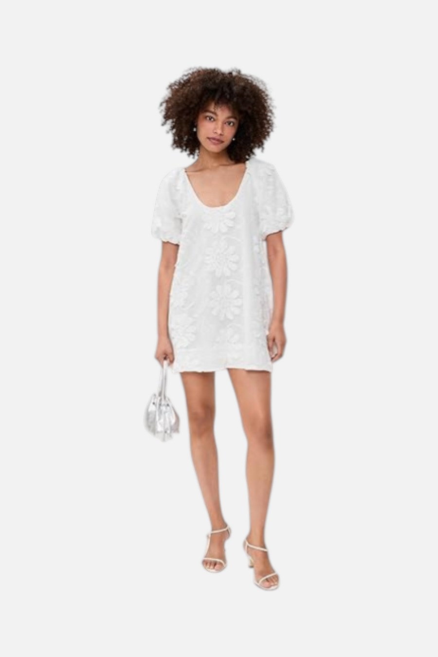Minkpink Women's Alessia Smock Mini Dress in White