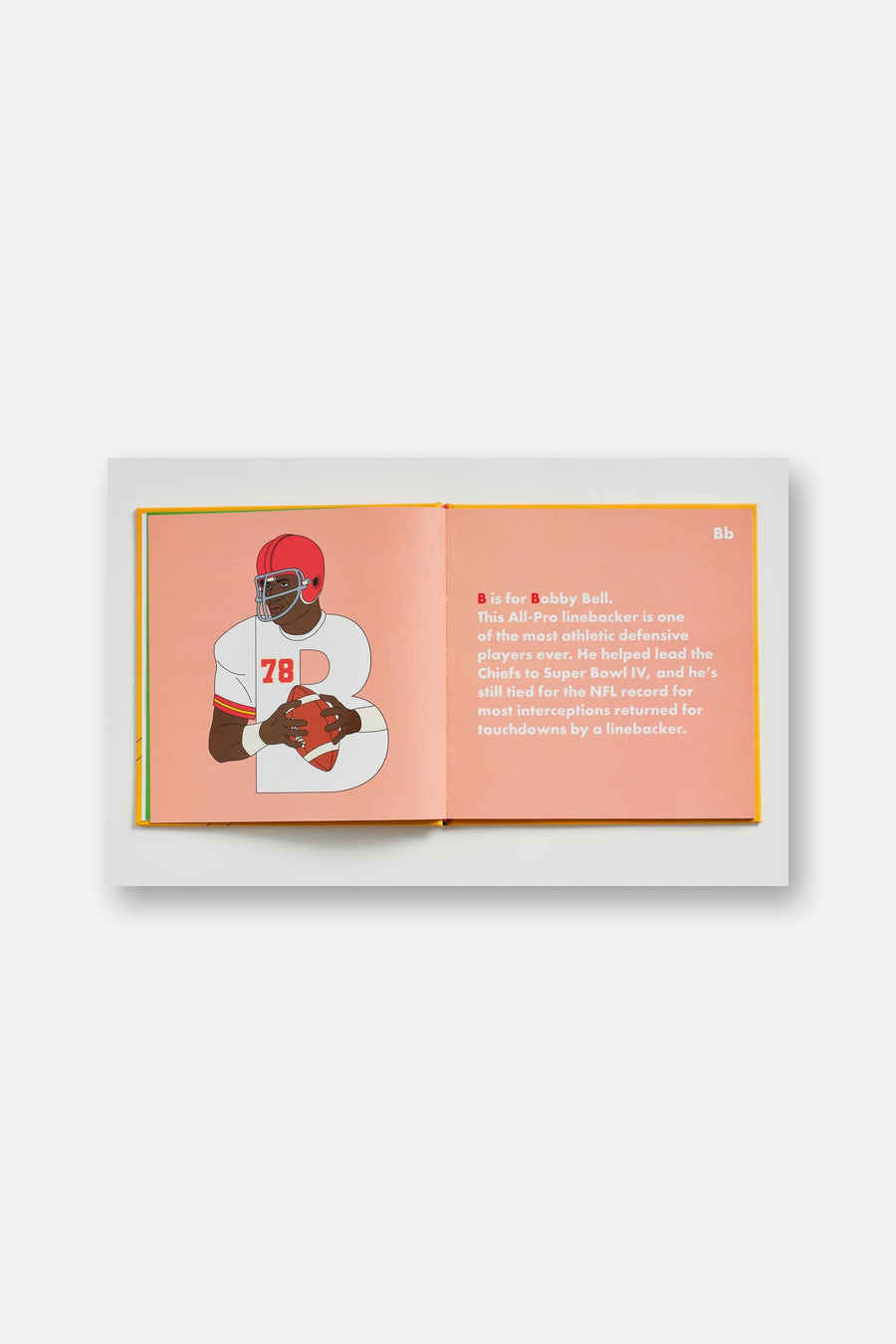 Alphabet Legends Chiefs Legends Book – detail