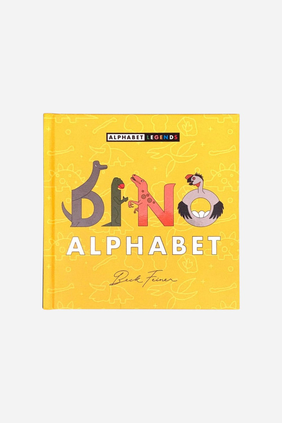 Alphabet Legends Dino Alphabet Book – front view