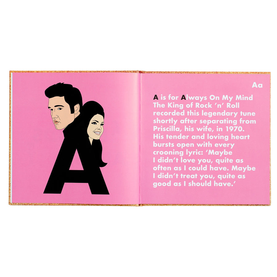 Alphabet Legends Elvis Legends Alphabet Book – side view