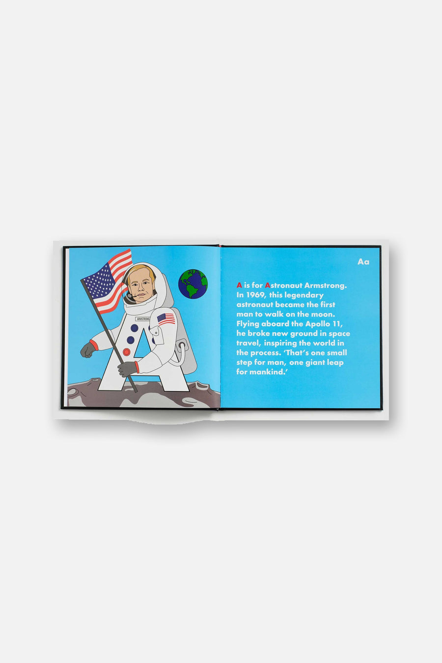Alphabet Legends Space Alphabet Book – detail