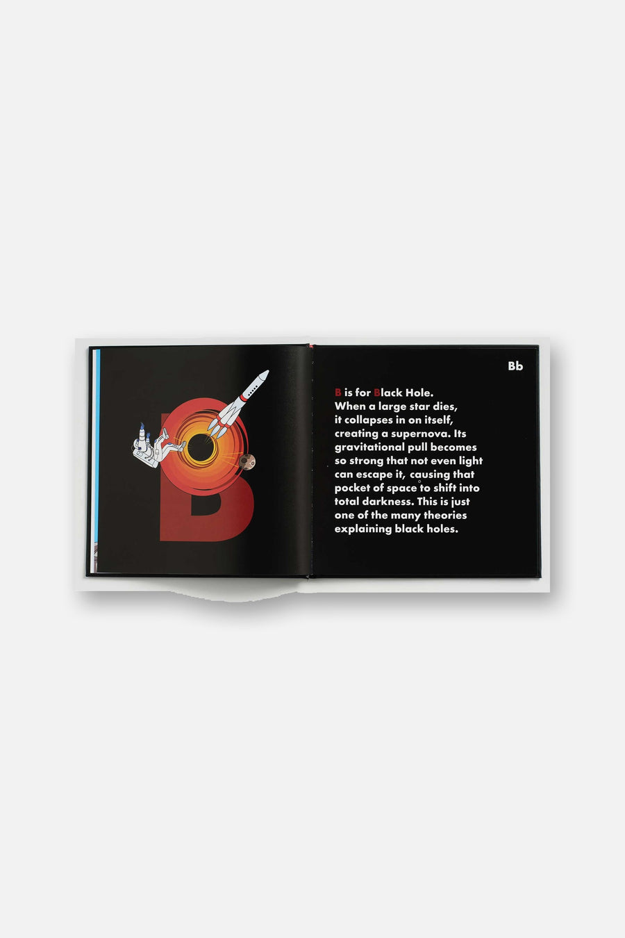 Alphabet Legends Space Alphabet Book – detail
