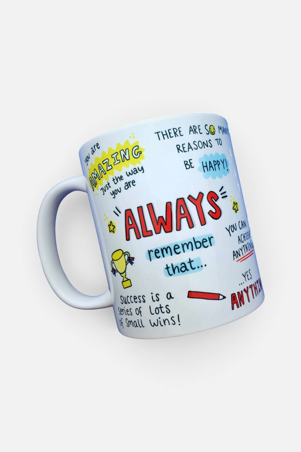 Always Remember, Mental Health, Law of Attraction Mug