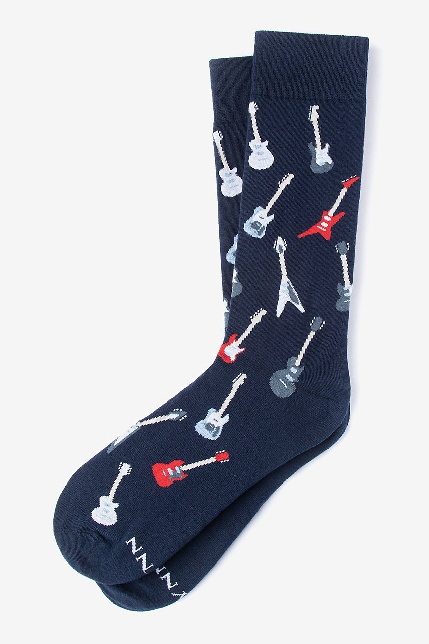 Alynn Born To Shred Eletric Guitar Socks – front view