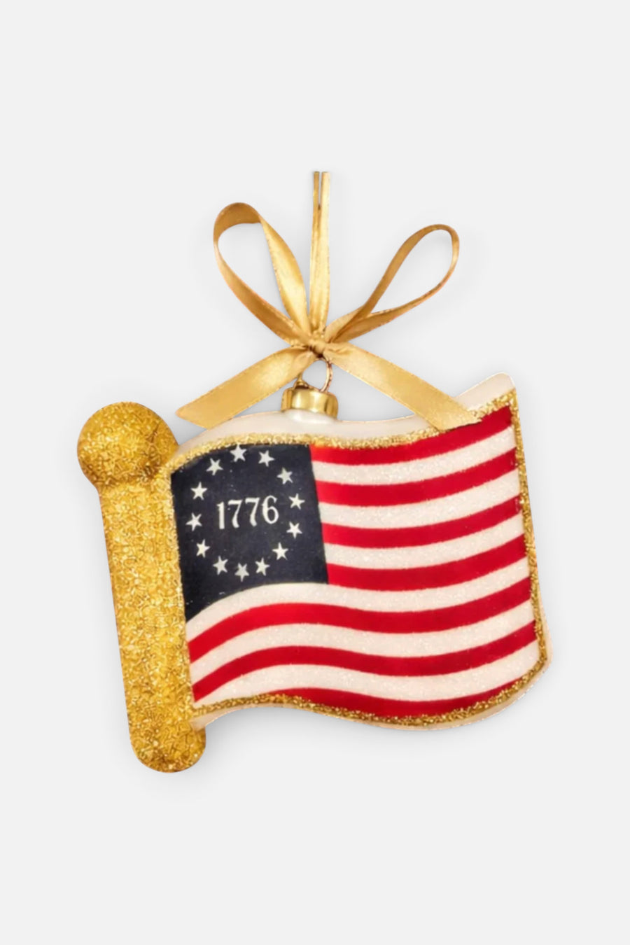 America 250 Commemorative Ornament – side view