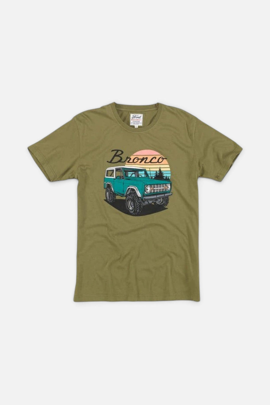 American Needle Bronco Brass Tracks in Capulet Olive – side view