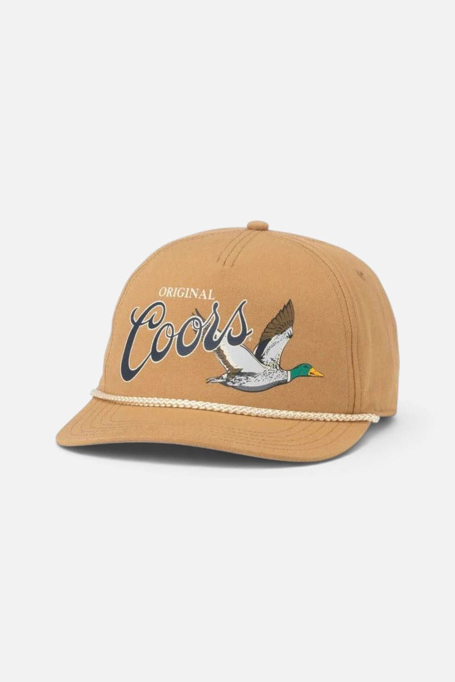 American Needle Coors Canvas Cappy in Wheat – front view