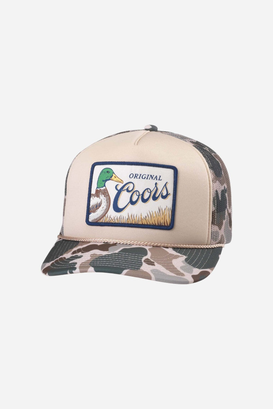 American Needle Coors Mallard Foamy Sand Hat – front view