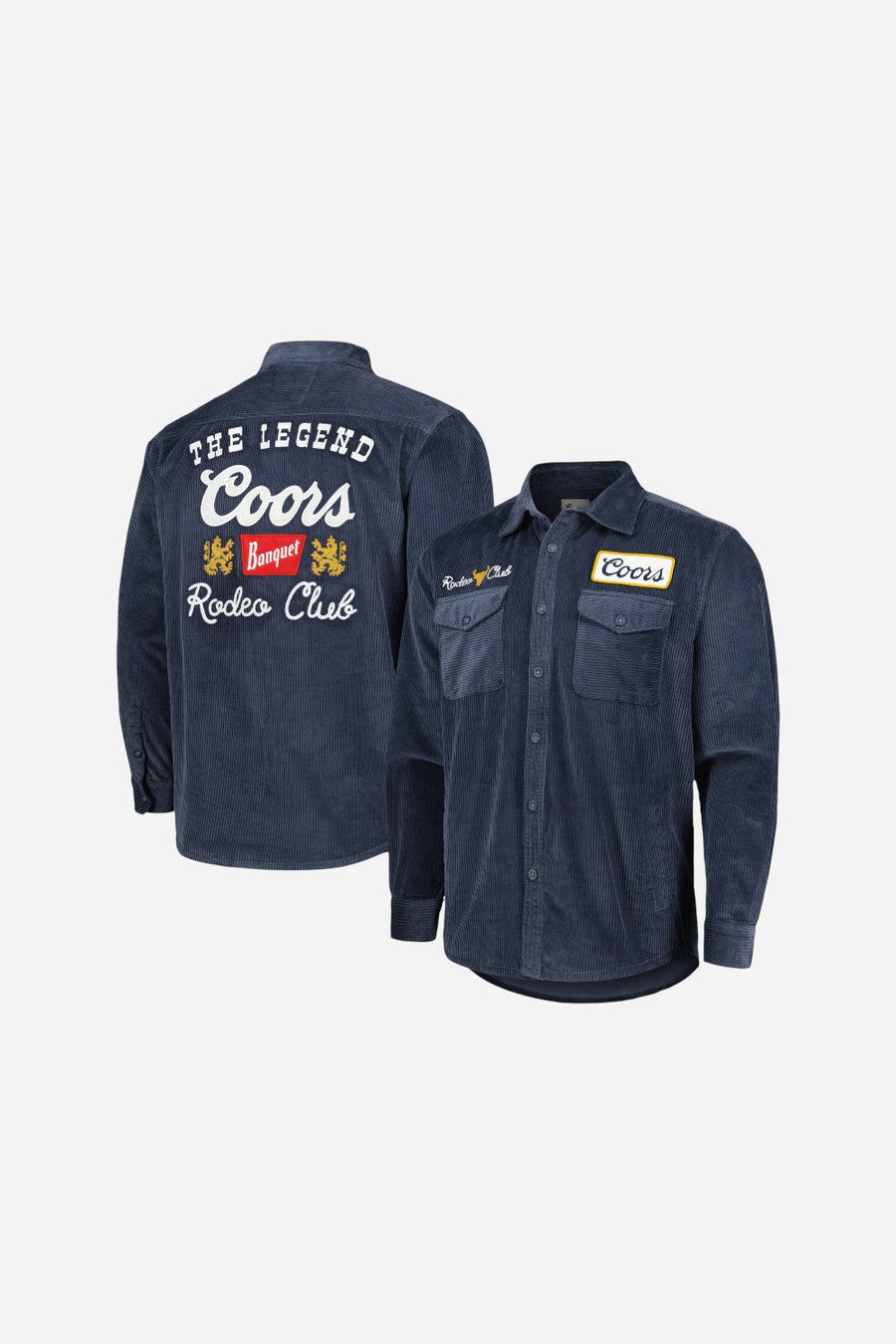 American Needle Coors Reynolds Corduroy Button-Up – front view