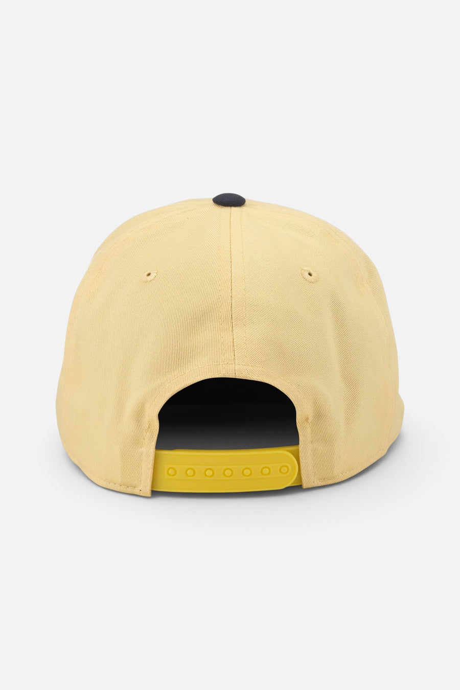 American Needle Coors Roscoe Hat in Lemon Ice and Navy – back view