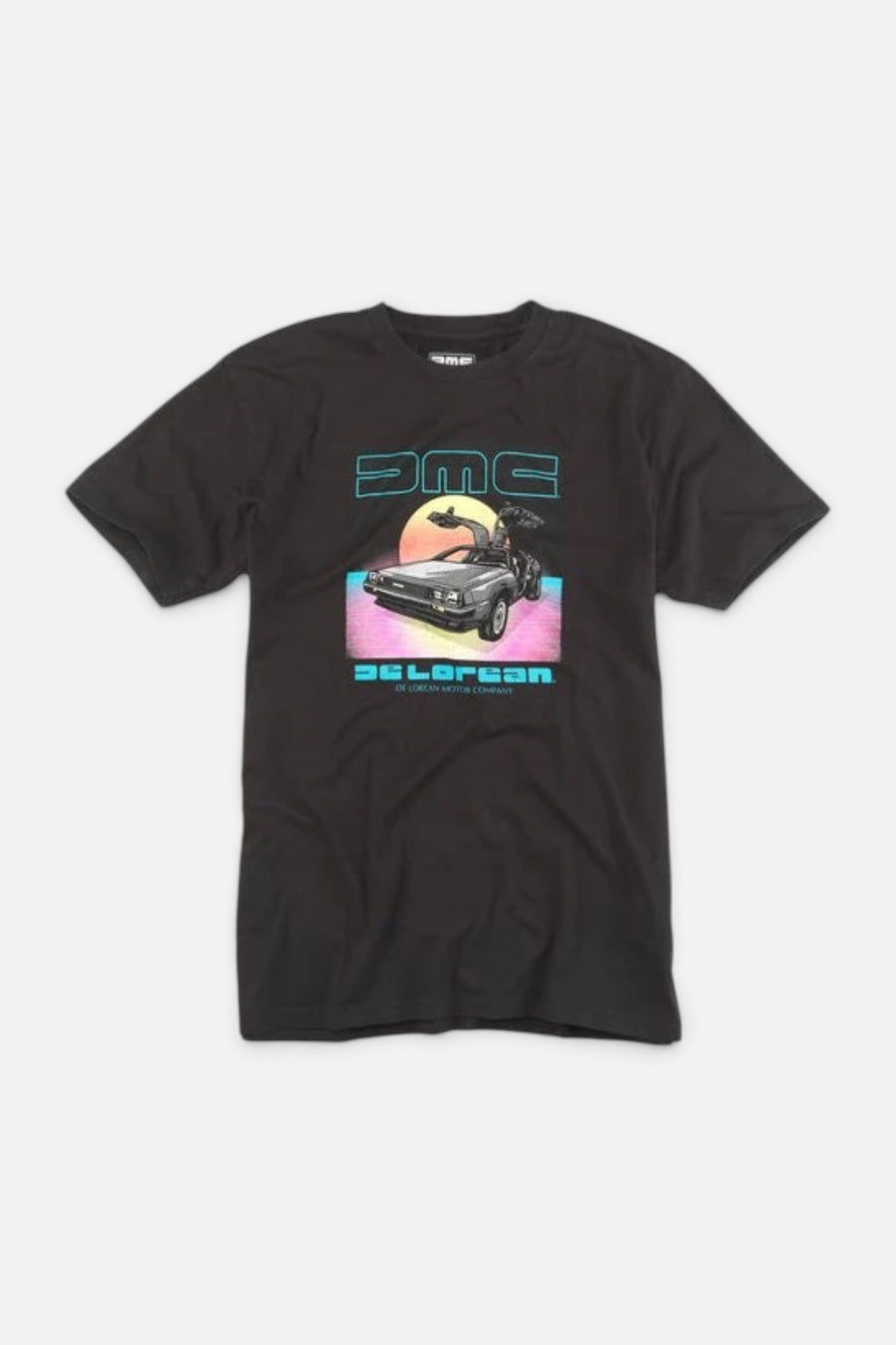 American Needle De Lorean Mc Brass Tacks Tee in Black – front view