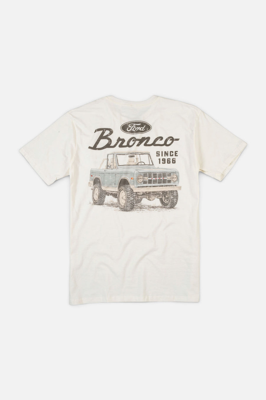 American Needle Ford Bronco RL2 T-Shirt in Natural – back view