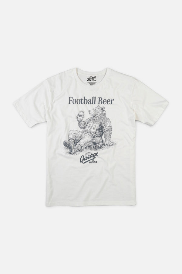 American Needle Garage Beer Football Beer RL2 T-Shirt in Natural
