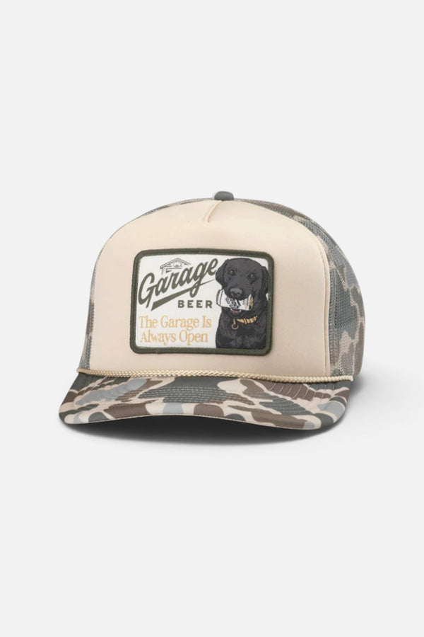 American Needle Garage Beer Mallard Foamy Hat in Sand