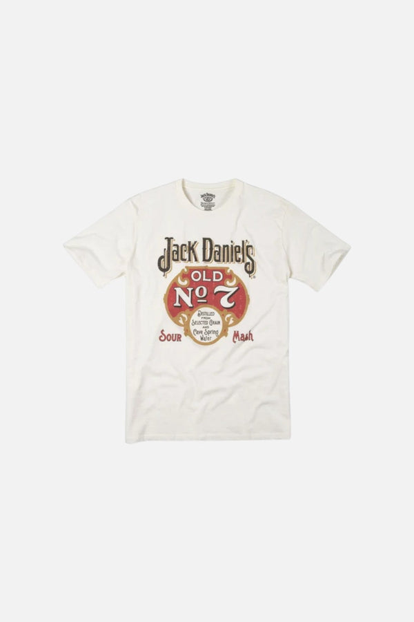 American Needle Jack Daniel's Sour Mash Tee in Natural